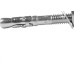 Chumbador. Fixador Pba 1/2 X 4 C/Porca - Kit C/25 PC