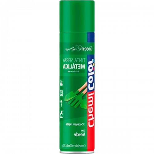 Spray Chemic.Metalico Verde  400Ml