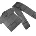 Uniforme M/C Cj.Brim Koch.Cinza, M