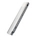 Metro Plastico Eco .Duplo Bco - Kit C/10 PC