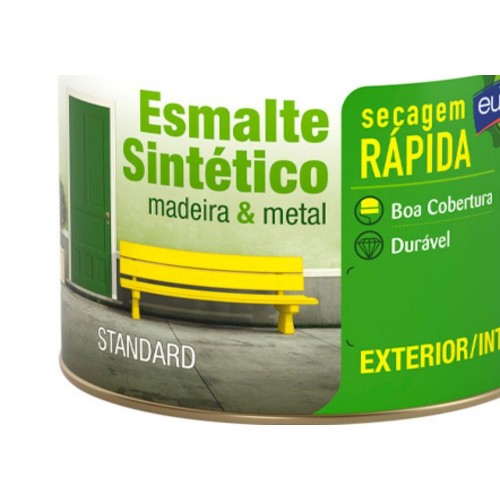 Esmalte Sintetico Eucalar 1/4 Cinza Escuro