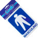 Placa Sinalizacao 15X20 Sanit.Masculino - Kit C/5 CA