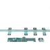 Ferrolho P/Portao Loth 50Cm - Kit C/6 PC