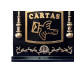 Caixa Carta Pvc Real Pto/Ouro - 26P