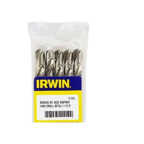 Broca Aco Rapido Irwin 9,0Mm - Kit C/5 Unidades