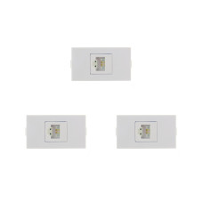 Kit C/3 - Modulo Peesa Alfa 1422 Tomada  P/Infor Rj45