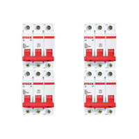 Kit C/4 - Disjuntor Steck Din Tripolar 50A Sd63 3Ka