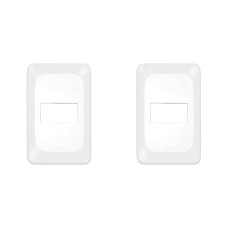 Kit C/2 - Espelho Placa Pial Pop C/Suporte 4X2 1Int Lgp21...