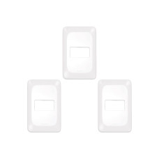 Kit C/3 - Espelho Placa Pial Pop C/Suporte 4X2 1Int Lgp21...