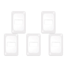 Kit C/5 - Espelho Placa Pial Pop C/Suporte 4X2 1Int Lgp21...