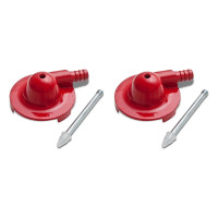 Kit C/2 - Irrigador Fico Chuvisco Vermelho 0331 