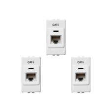 Kit C/3 - Modulo Soprano Ilus (Rj45 Cat6) 5Tg99100