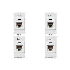 Kit C/4 - Modulo Soprano Ilus (Rj45 Cat6) 5Tg99100