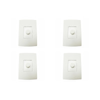 Kit C/4 - Dimmer Rotativo Qualitronix Bivolt Qd32