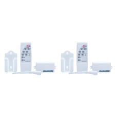 Kit C/2 - Controle Remoto Qualitronix Ventilador Branco Qv40