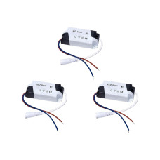 Kit C/3 - Driver Reator Fonte para Led Com Conector 36W A...