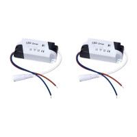 Kit C/2 - Driver Reator Fonte para Led Com Conector 8-25W...