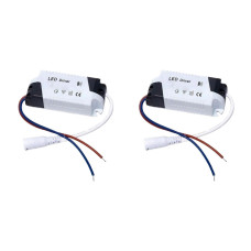 Kit C/2 - Driver Reator Fonte para Led Com Conector 8-25W...