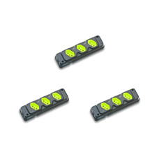 Kit C/3 - Tomada Barra Fiolux   Tripla 20A 2 Polos+Terra ...
