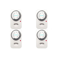 Kit C/4 - Qualitronix Timer Analogico  Qta01