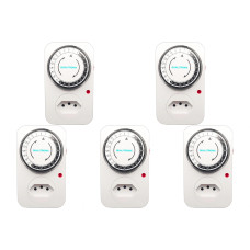 Kit C/5 - Qualitronix Timer Analogico  Qta01