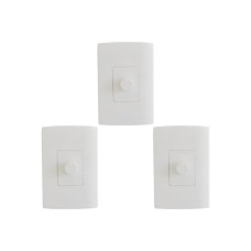 Kit C/3 - Qualitronix Dimmer Rot. 4X2 Emb-Qd32