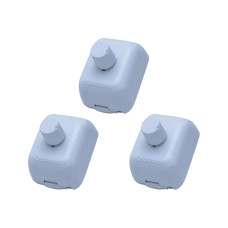 Kit C/3 - Qualitronix Controle Vent/Dimmer Sobrepor-Qv39