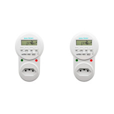 Kit C/2 - Timer Digital Qualitronix Bivolt Qtd01