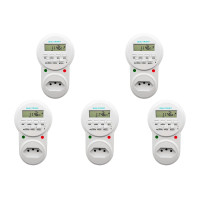 Kit C/5 - Timer Digital Qualitronix Bivolt Qtd01