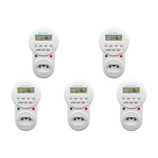 Kit C/5 - Timer Digital Qualitronix Bivolt Qtd01