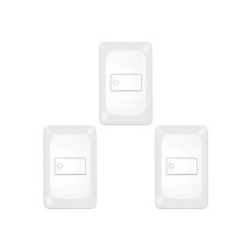 Kit C/3 - Conjunto Pial Pop Modulo Com Placa 4X2 - Pulsad...
