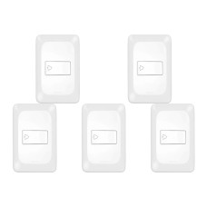 Kit C/5 - Conjunto Pial Pop Modulo Com Placa 4X2 - Pulsad...