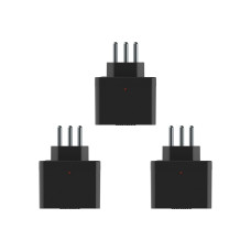 Kit C/3 - Pino Protetor De Tensao Qualitronix 2 Polos + T...