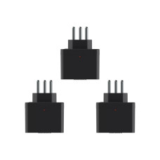 Kit C/3 - Pino Protetor De Tensao Qualitronix 2 Polos + T...