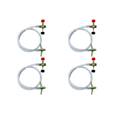 Kit C/4 - Transferidor De Gas P13 para P2 Com Registro