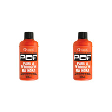 Kit C/2 - Removedor Neutralizador Convertedor. De Ferrugem Pcf 100Ml