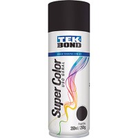 Spray Tekbond Geral Preto Fosco 350Ml