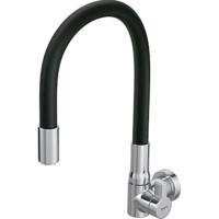 Torneira Hydra Pia Par Gourmet 1168 Flex Preto 