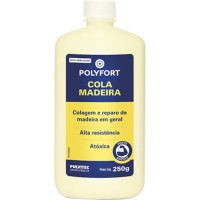 Cola Madeira Pulvitec 250Gr - Kit C/12 Unidades