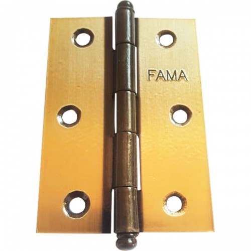 Dobradica Fama 1295 Fox 2.1/2''  - Kit C/24 