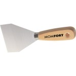 Espatula Parede Momfort Laminada 06 Cabo Madeira 401006