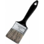 Pincel Trincha Pintura Atlas   300 X 3/4'' Preta 300/2 - Kit C/12 