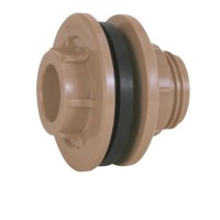 Adaptador Marrom Krona Com Flange 60X2 346 - Kit C/6 