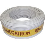 Fio Coaxial Megatron 06 Branco 67% 100M 1447