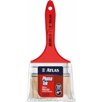 Pincel Trincha Pintura Atlas   4'' Plumatek  At315/9 - Kit C/12