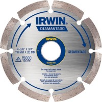 Disco Diamantado Irwin Segmentado 110Mm Agua Iw13892