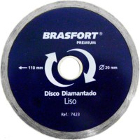 Disco Diamantado Brasfort Premium Liso 110Mm 7423