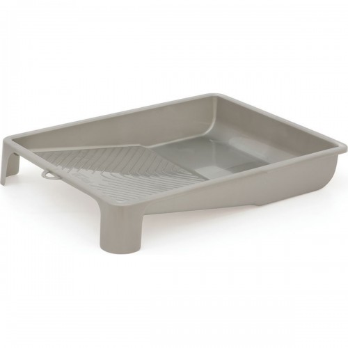 Bandeja De Plastico Roma 23Cm Cinza 4 2123