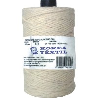 Barbante Korea De Algodao 08 Fio De 4Mm 200Mt  518