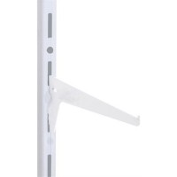 Suporte Prateleira Multivisao Aco Simples Branco 20Cm Trilho Ss-20